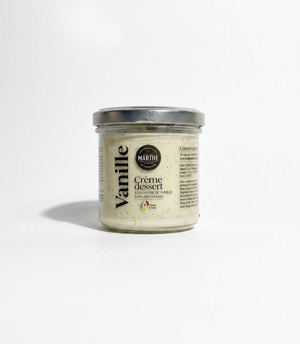 Vaniljecreme med Ægte Vanilje - 130g