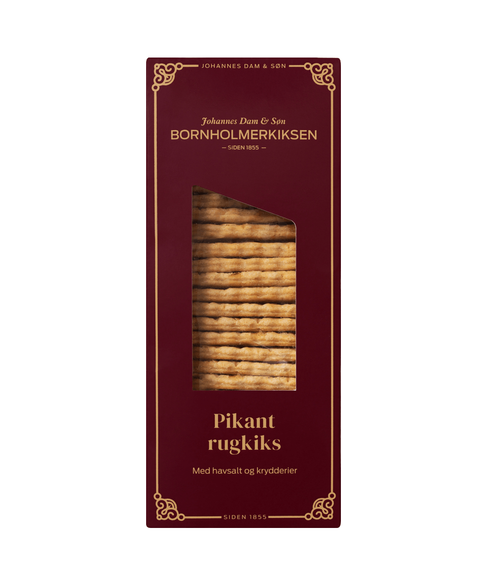 Bornholmske Rugkiks - Pikant med havsalt